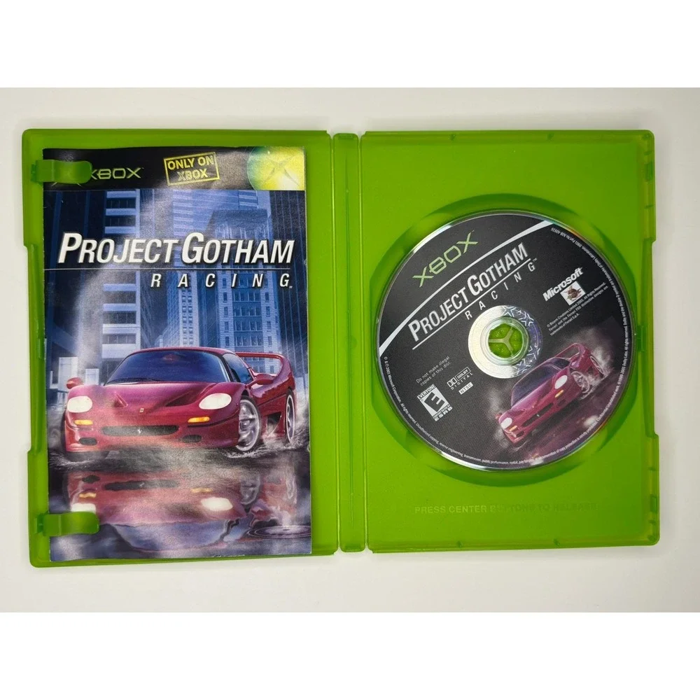 * Project Gotham Racing (Microsoft Original Xbox) Complete CIB